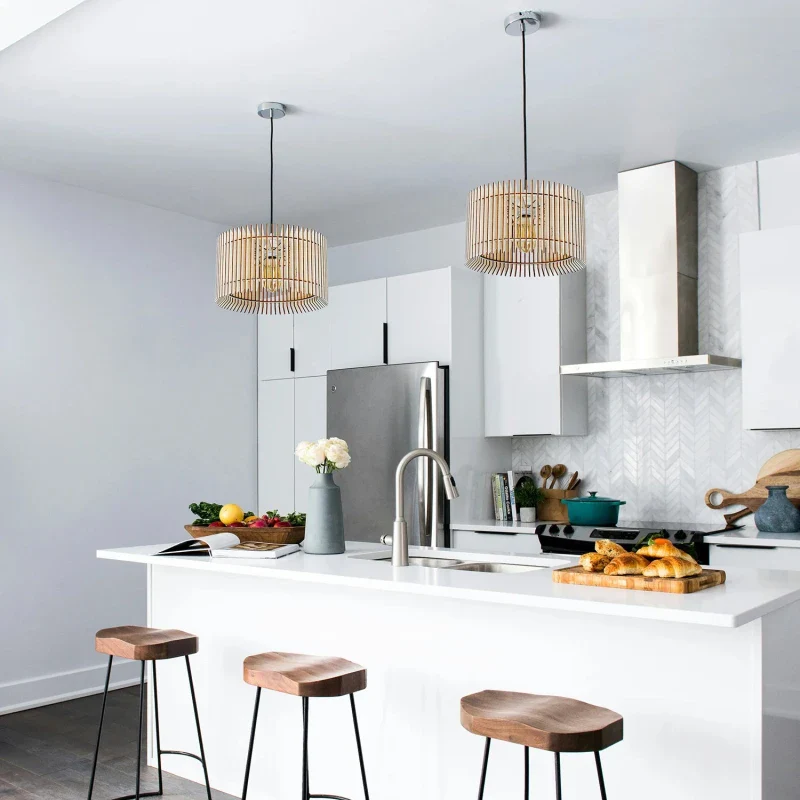 Suspension en bois design - Apollon - Image 9