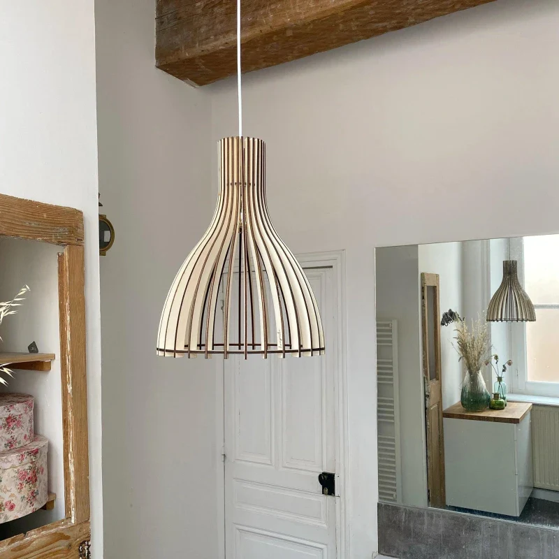 Suspension en bois design - Ariel - Image 15