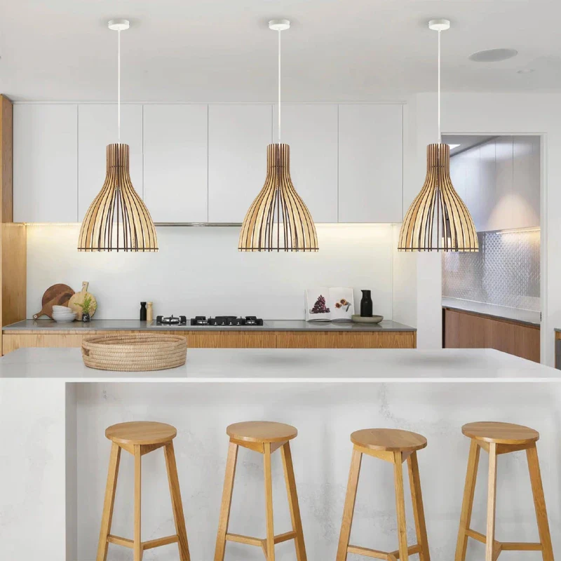Suspension en bois design - Ariel - Image 8