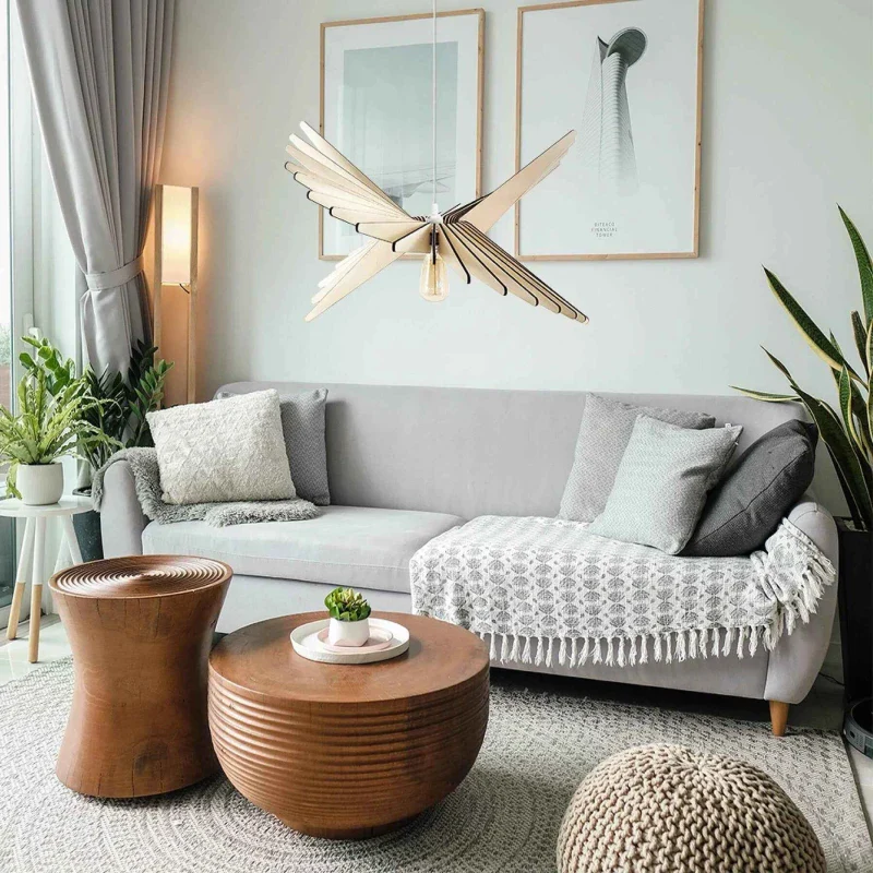 Suspension en bois design made in France - Albatros - Image 10