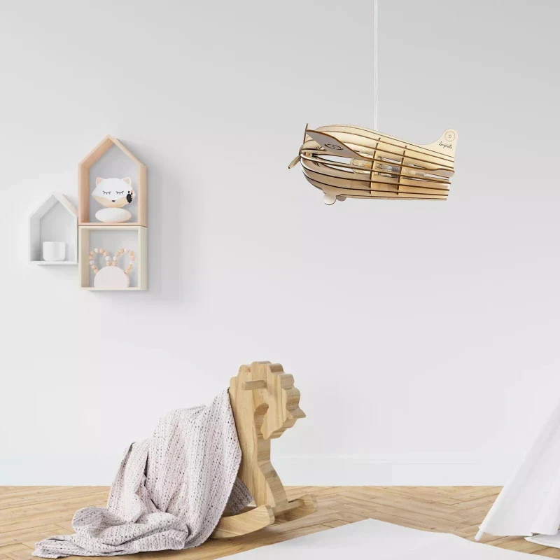 Suspension en bois design made in France - Antoine - Image 10