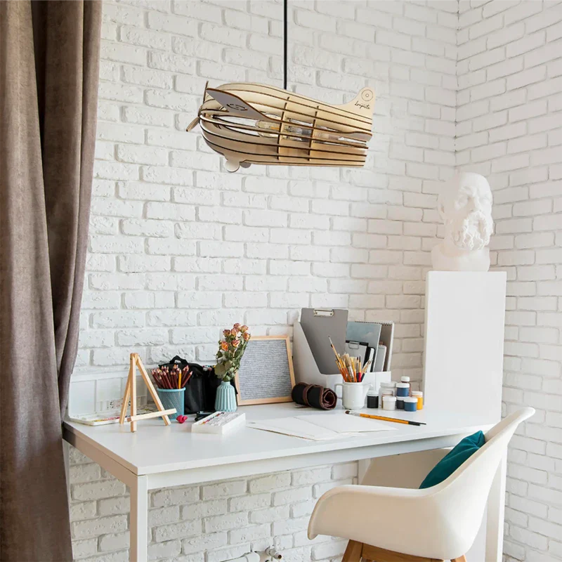 Suspension en bois design made in France - Antoine - Image 11