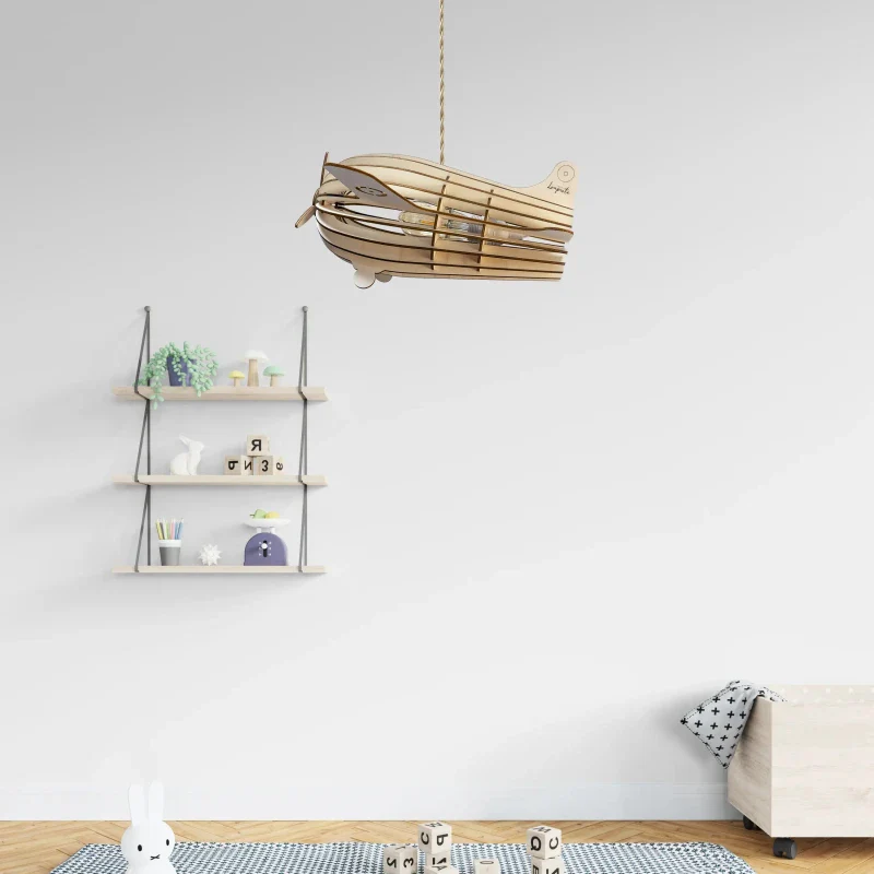 Suspension en bois design made in France - Antoine - Image 12
