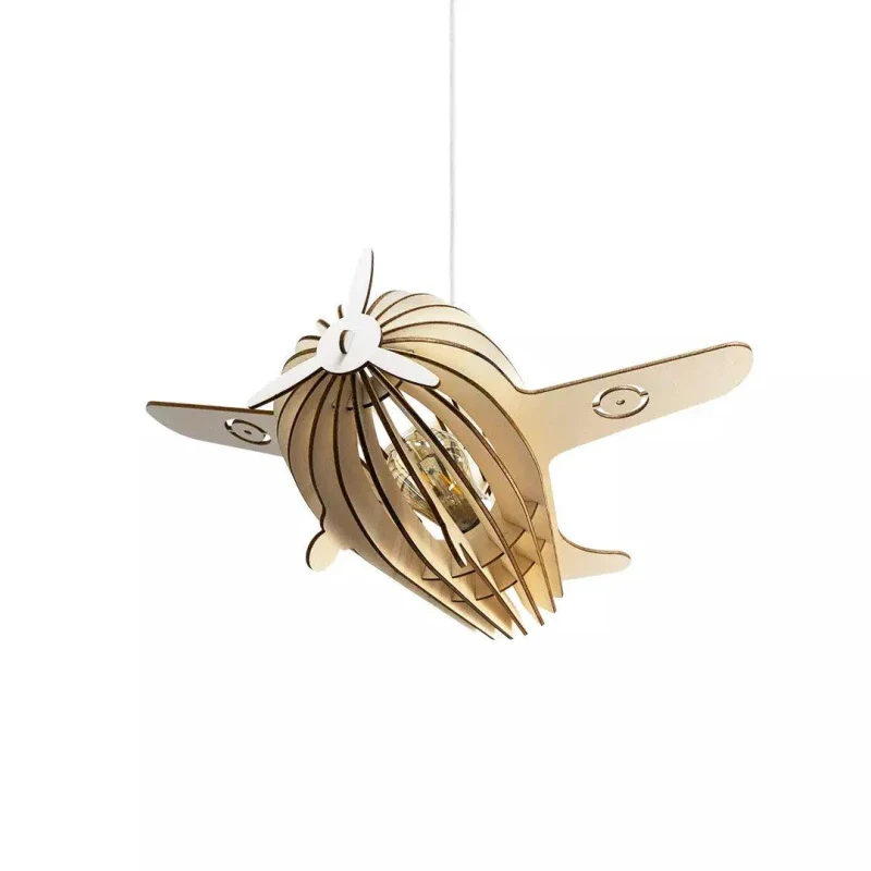 Suspension en bois design made in France - Antoine - Image 2
