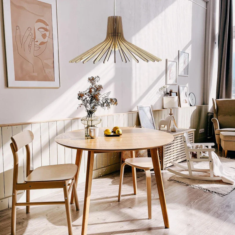 Suspension en bois design made in France - Azur - Image 5
