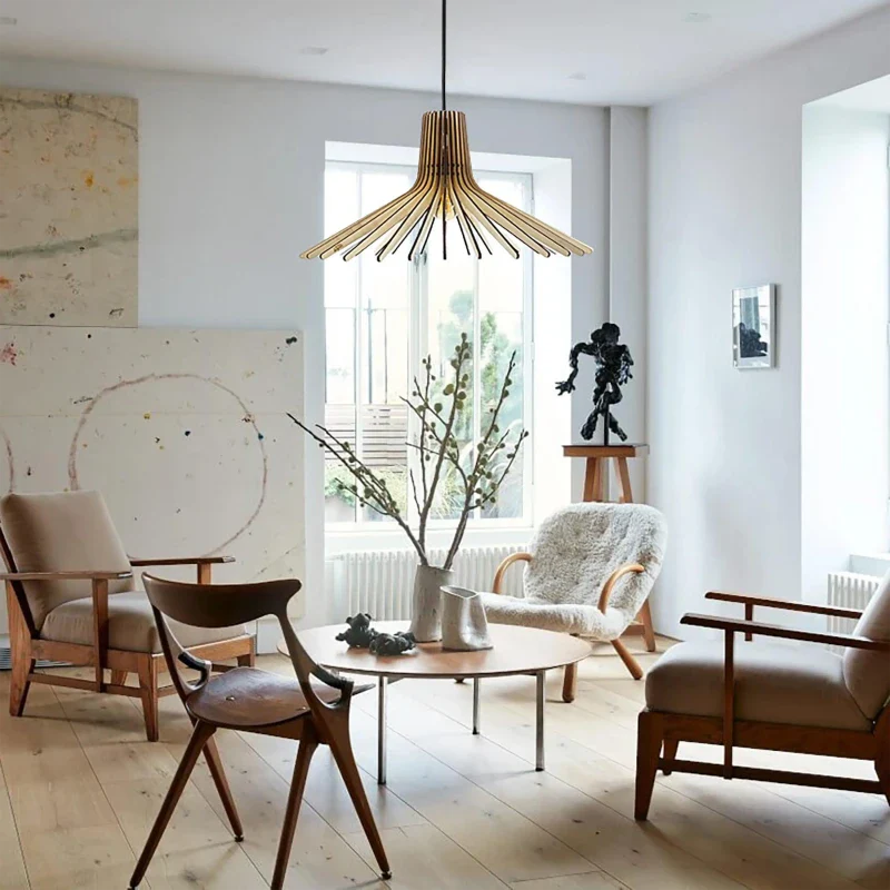 Suspension en bois design made in France - Azur - Image 8