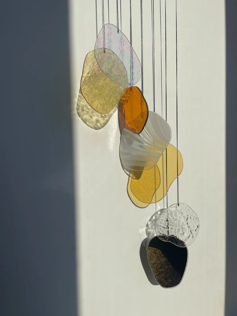 Suspension en verre - Fait Main - Image 6