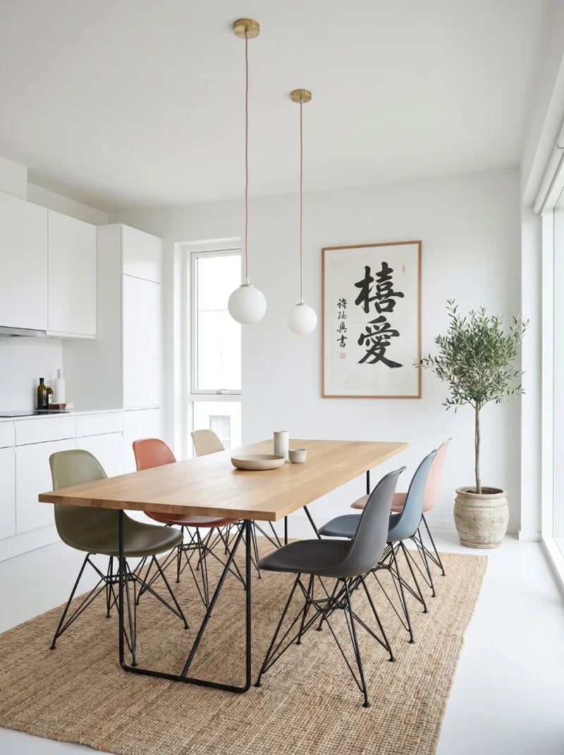 Suspension - Globe en verre Opaline - Louna - Image 6