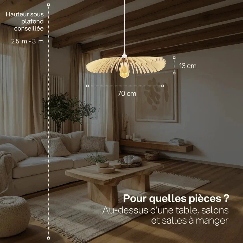 Suspension luminaire - Cygne - Image 13