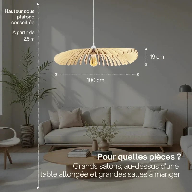 Suspension luminaire - Cygne - Image 14