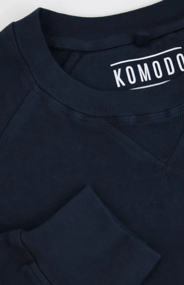 Sweat en coton bio Bleu marine - Anton - Image 3