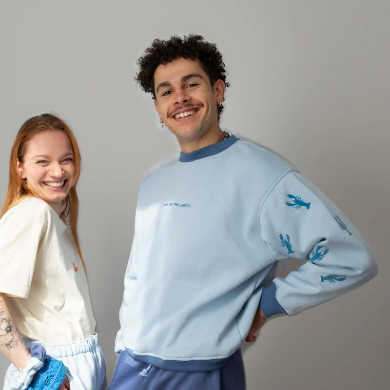 Sweat en coton unisexe - Lobsters - Image 2