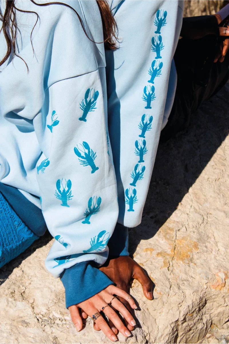 Sweat en coton unisexe - Lobsters - Image 3