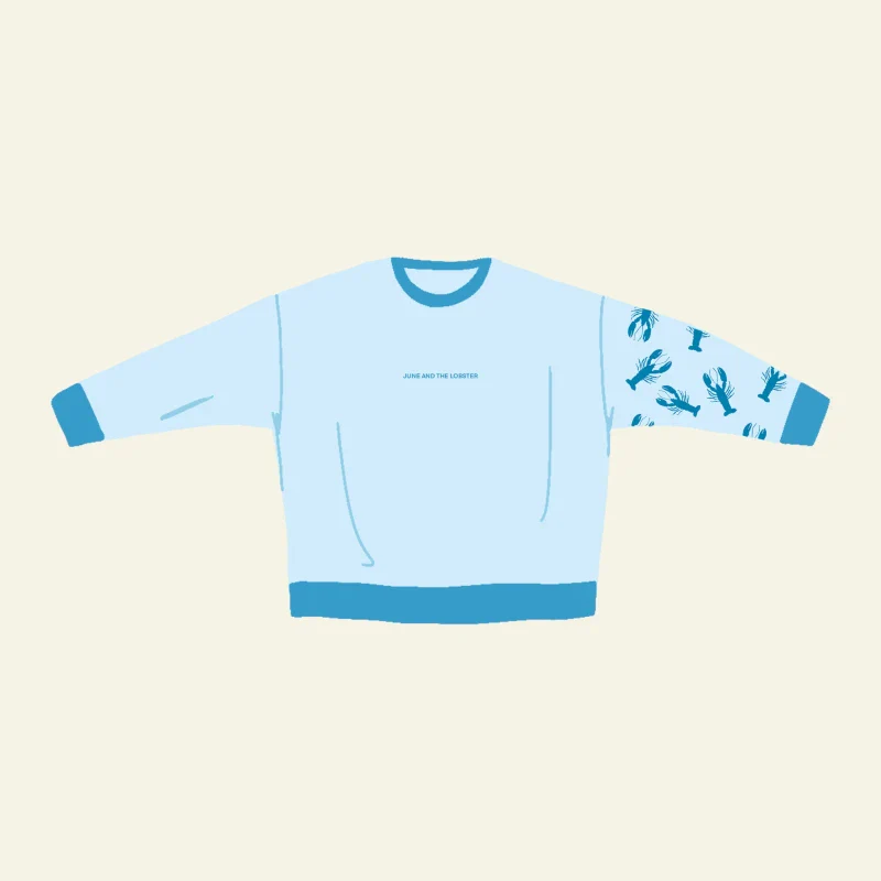 Sweat en coton unisexe - Lobsters - Image 4