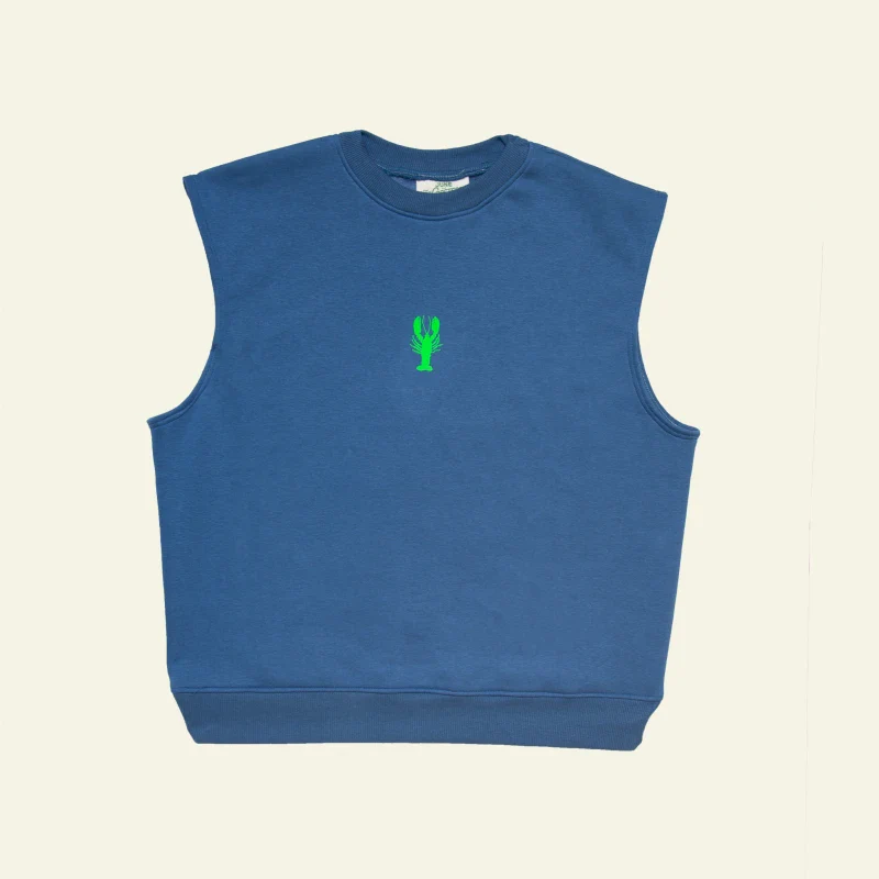 Sweat sans manche avec Homard brodé - Image 3