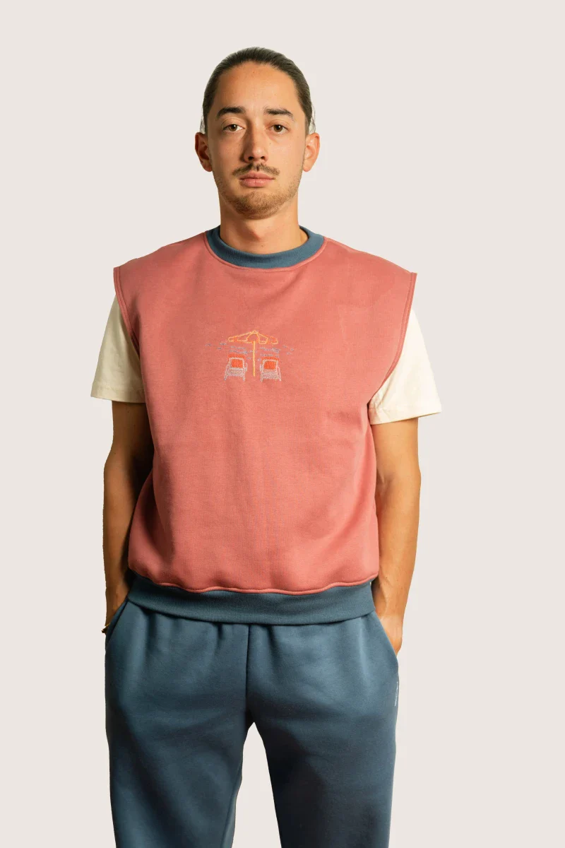 Sweat sans manche brodé - Image 2