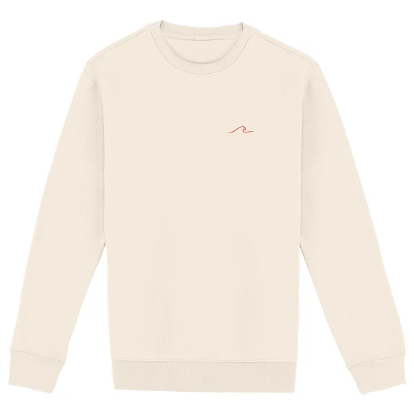 Sweat-shirt Unisexe en coton bio - Vague - Image 2