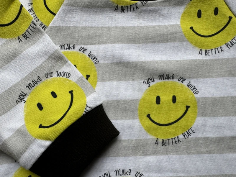 Sweat Smiley en coton bio - Image 2