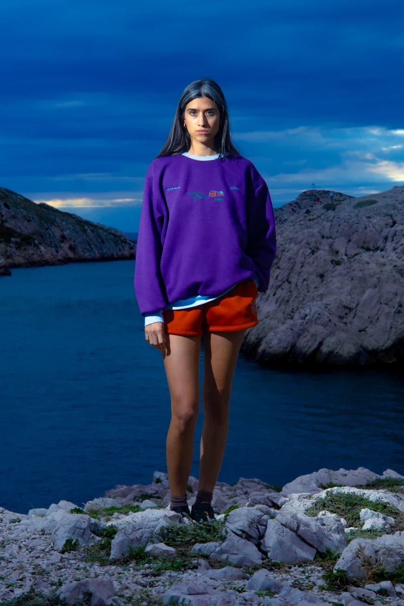 Sweat unisex brodé "Col de Balme"