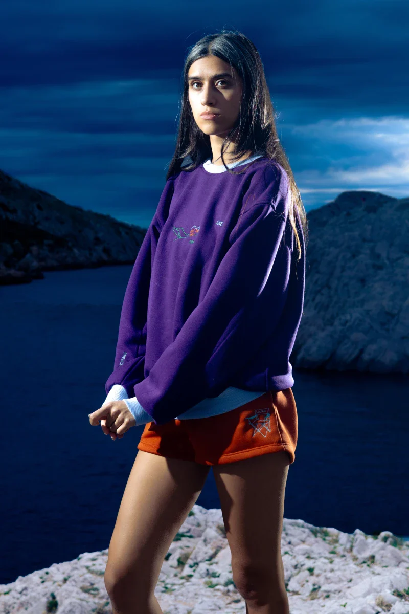 Sweat unisex brodé "Col de Balme" - Image 4
