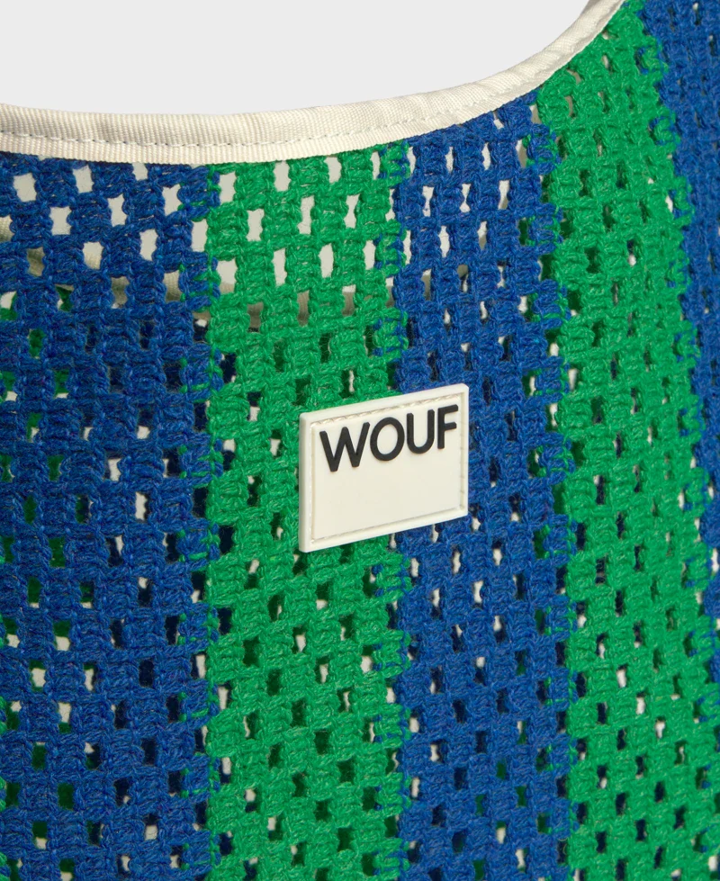 Sac Top en crochet imprimé rayé - plusieurs coloris - Image 6