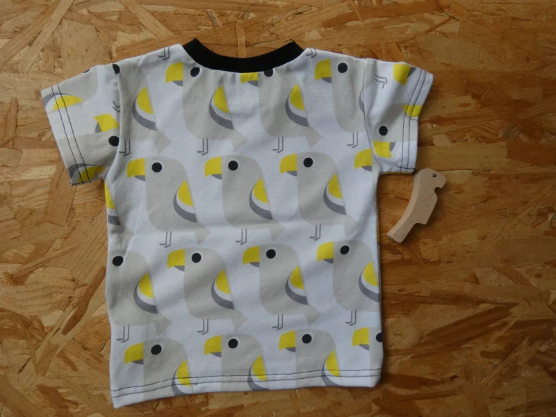 T-shirt bébé & enfant en coton bio – Imprimé Toucans - Image 3