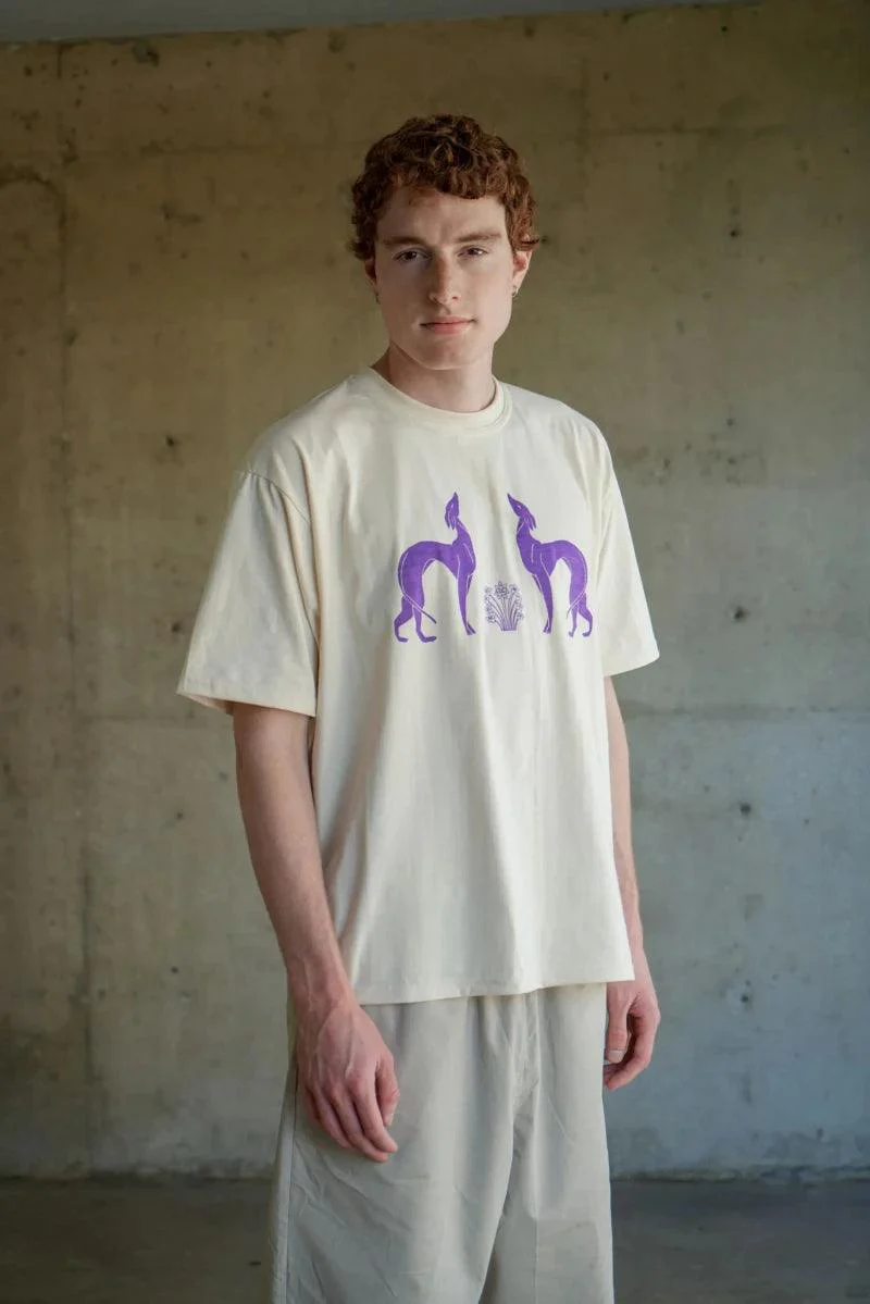 T-shirt beige en coton - Athena - Image 12