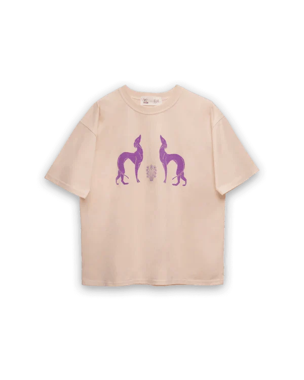 T-shirt beige en coton - Athena - Image 7
