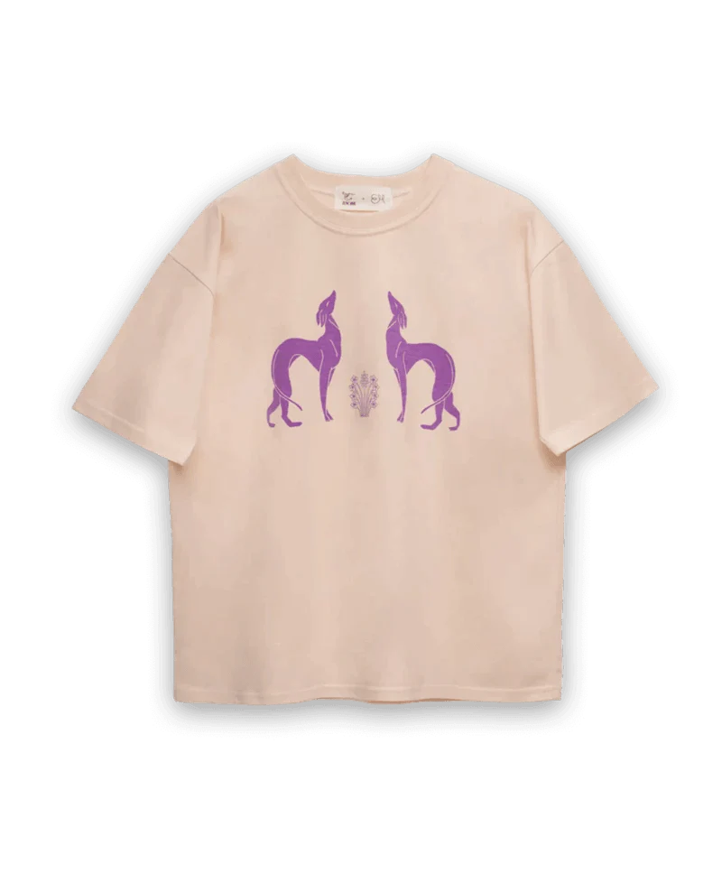 T-shirt beige en coton - Athena - Image 8