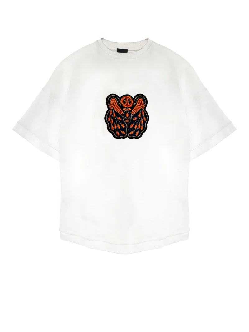 T-Shirt blanc unisexe en coton bio - Image 3