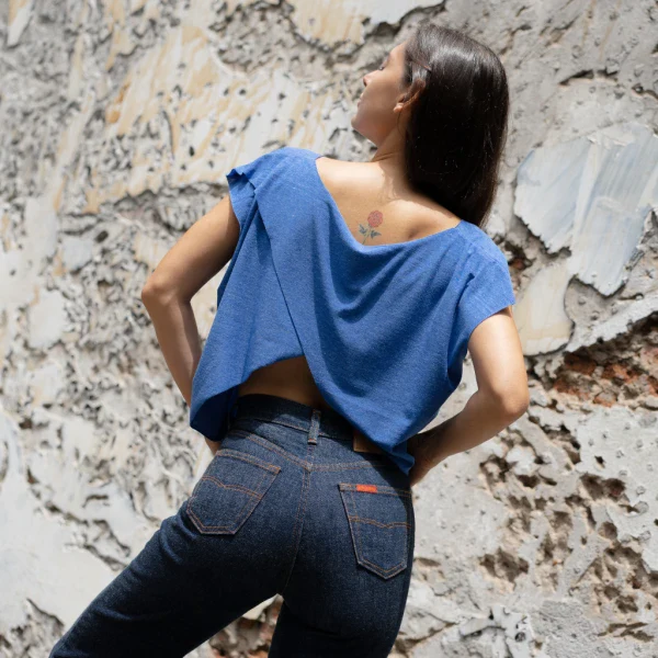 T-shirt dos ouvert - plusieurs coloris - Image 5