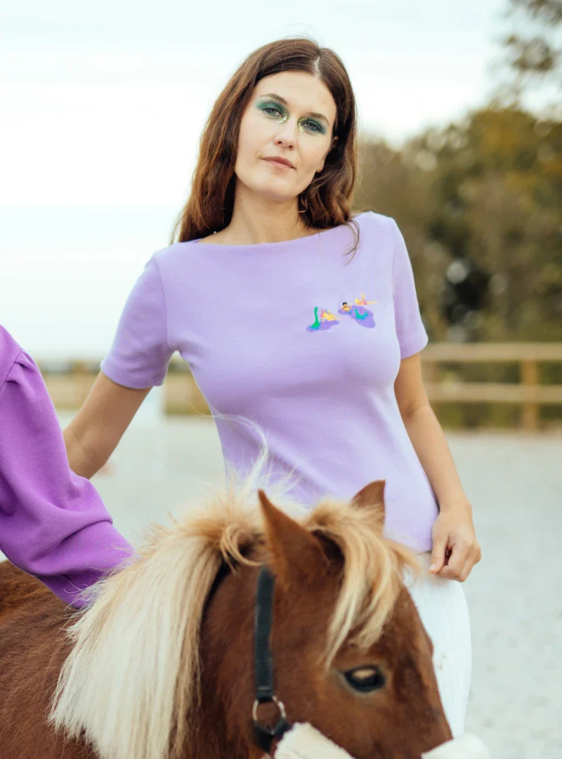 T-shirt en coton bio - Gang de dinos Badass - Image 9