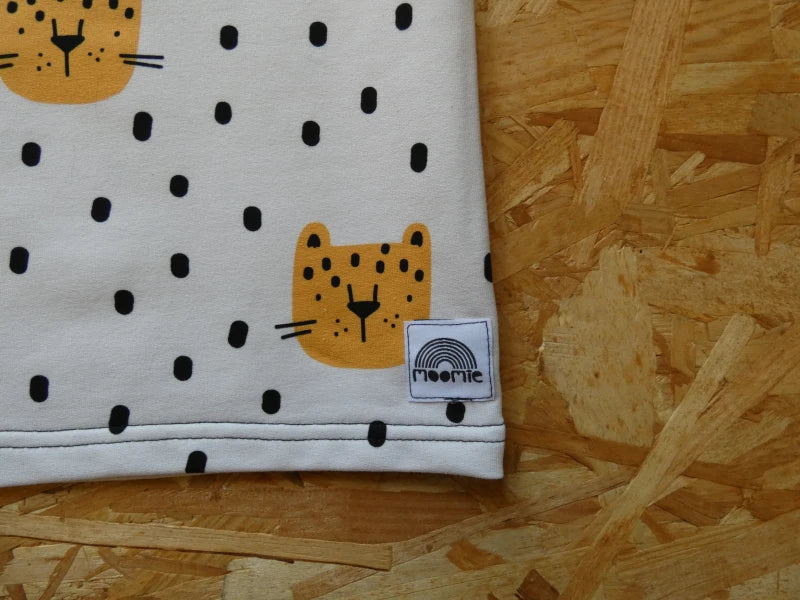 T-shirt en Coton Bio Imprimé Léopard pour Bébé et Enfant - Image 2
