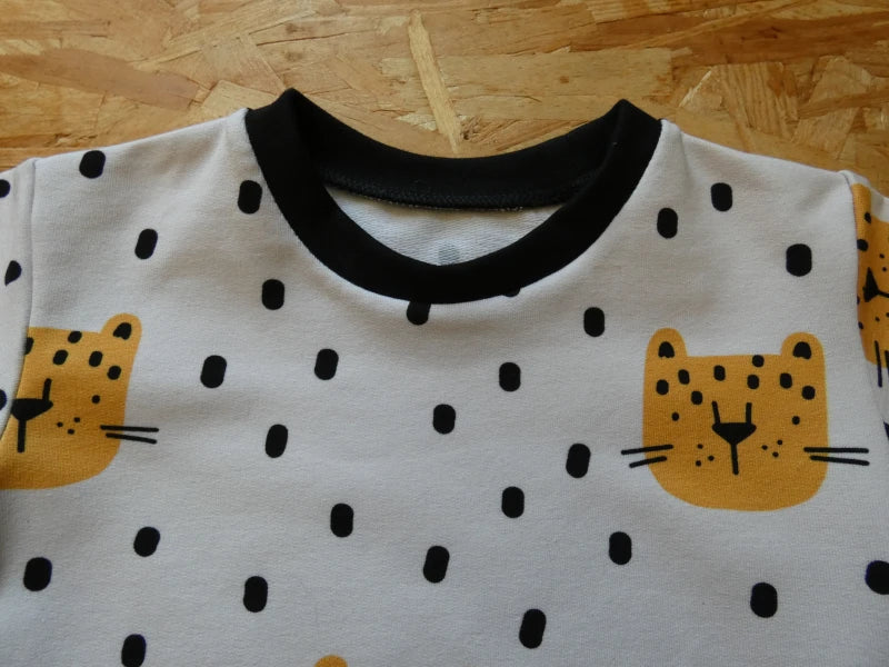 T-shirt en Coton Bio Imprimé Léopard pour Bébé et Enfant - Image 4
