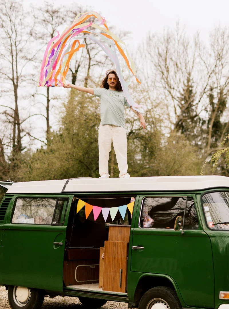 T-shirt en coton bio - Roadtrip - Image 4