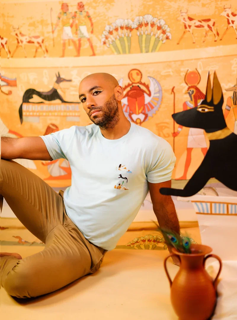 T-shirt en coton bio – Sphinx & co - Image 2