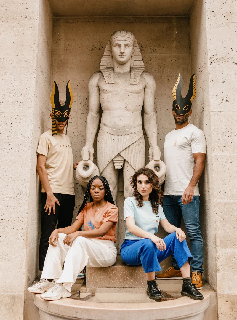 T-shirt en coton bio – Sphinx & co - Image 5