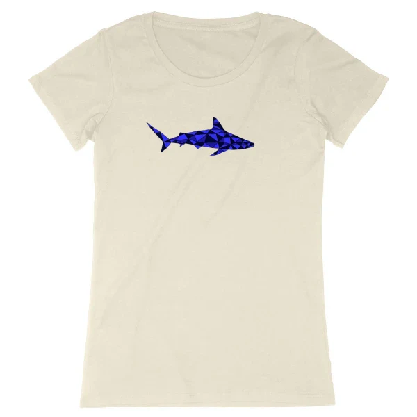 T-shirt femme en coton bio - Requin - Image 8