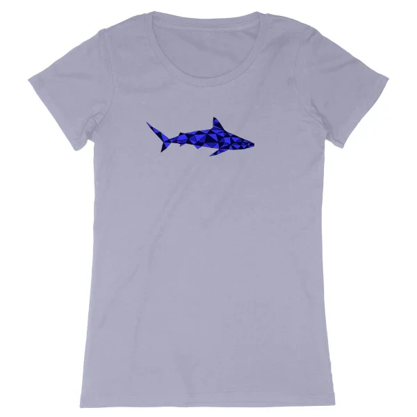 T-shirt femme en coton bio - Requin - Image 9