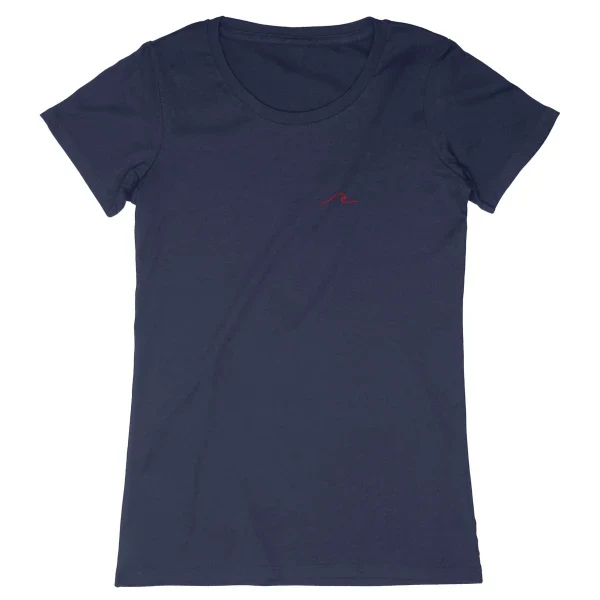 T-shirt Femme en coton bio - Vague - Image 5