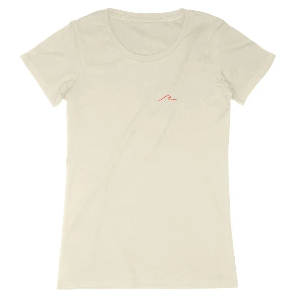 T-shirt Femme en coton bio - Vague - Image 7