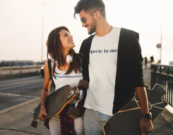 T-shirt homme en coton bio - Respecte ta mer - Image 14