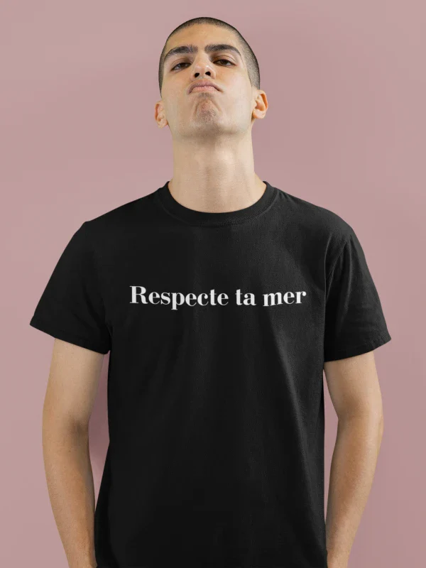 T-shirt homme en coton bio - Respecte ta mer - Image 17