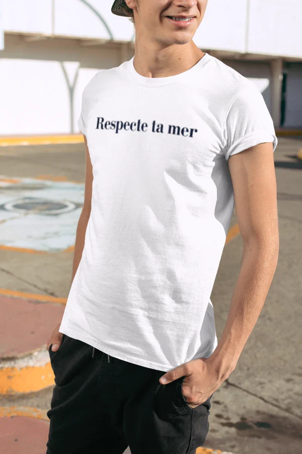 T-shirt homme en coton bio - Respecte ta mer - Image 19