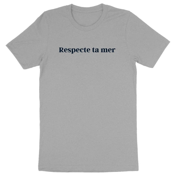T-shirt homme en coton bio - Respecte ta mer - Image 27