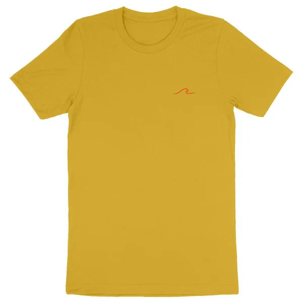 T-shirt Homme en coton bio - Vague - Image 8