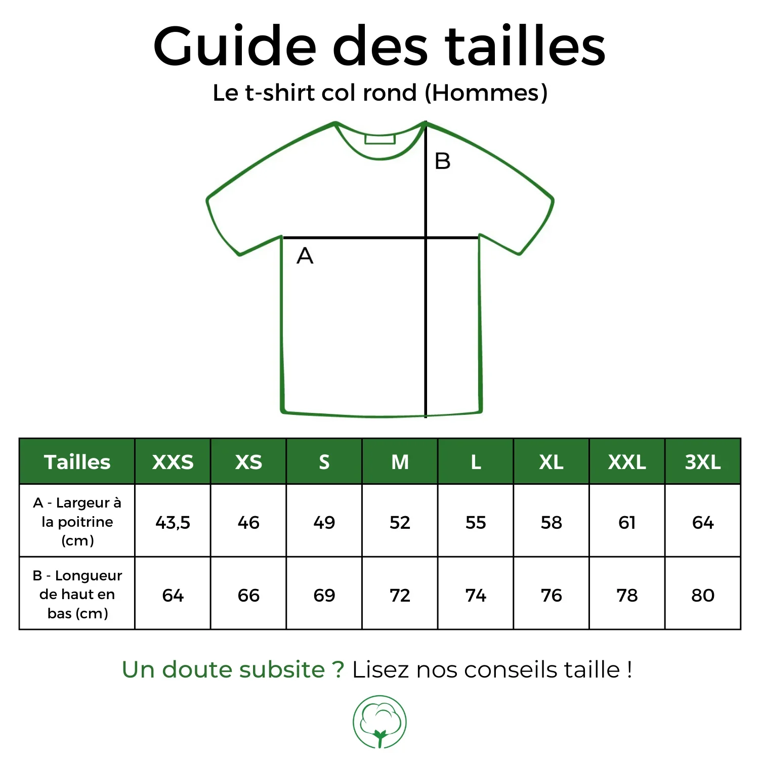 T-shirt marinière unisexe manches courtes en coton upcyclé - Image 19