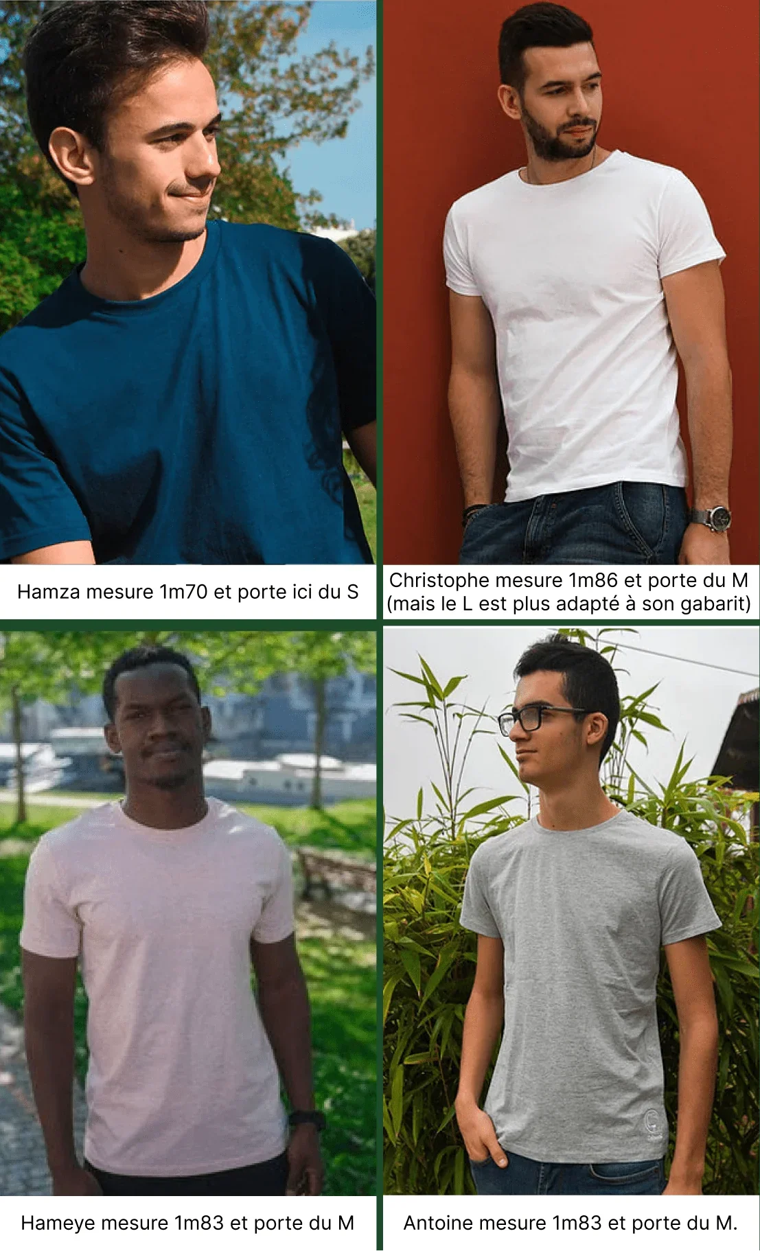 T-shirt marinière unisexe manches courtes en coton upcyclé - Image 20