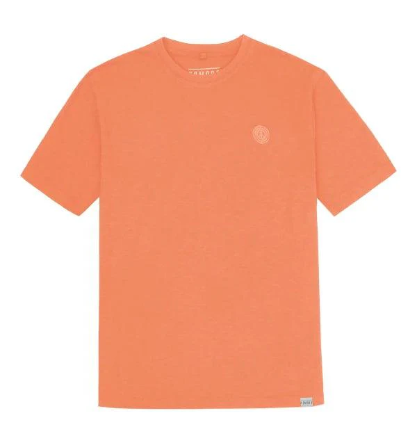T-shirt orange pour homme en coton bio - Kin - Image 3