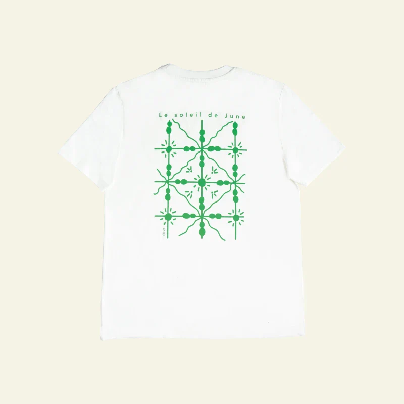 T-shirt oversize en coton bio unisexe - le soleil de June - Image 2